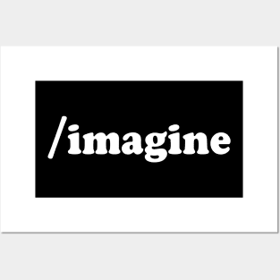 imagine funny tshirt for ai artificial intelligence lovers Posters and Art